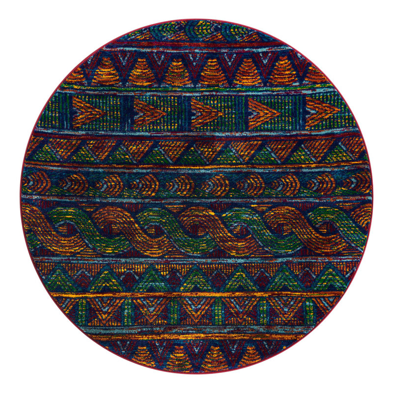 Equan Geometric Indoor / Outdoor Rug, Runner 2' x 6'1"