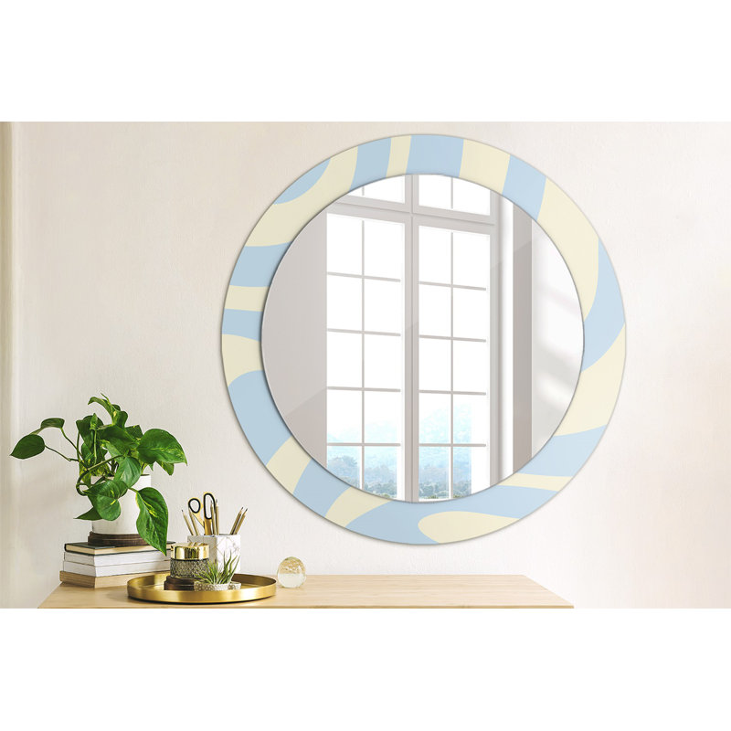 Huldar Glass Flat Wall Mirror