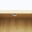 Armoire de cuisine, armoire à 4 portes avec 1 tiroir, avec 4 tablettes intérieures réglables, armoire de rangement