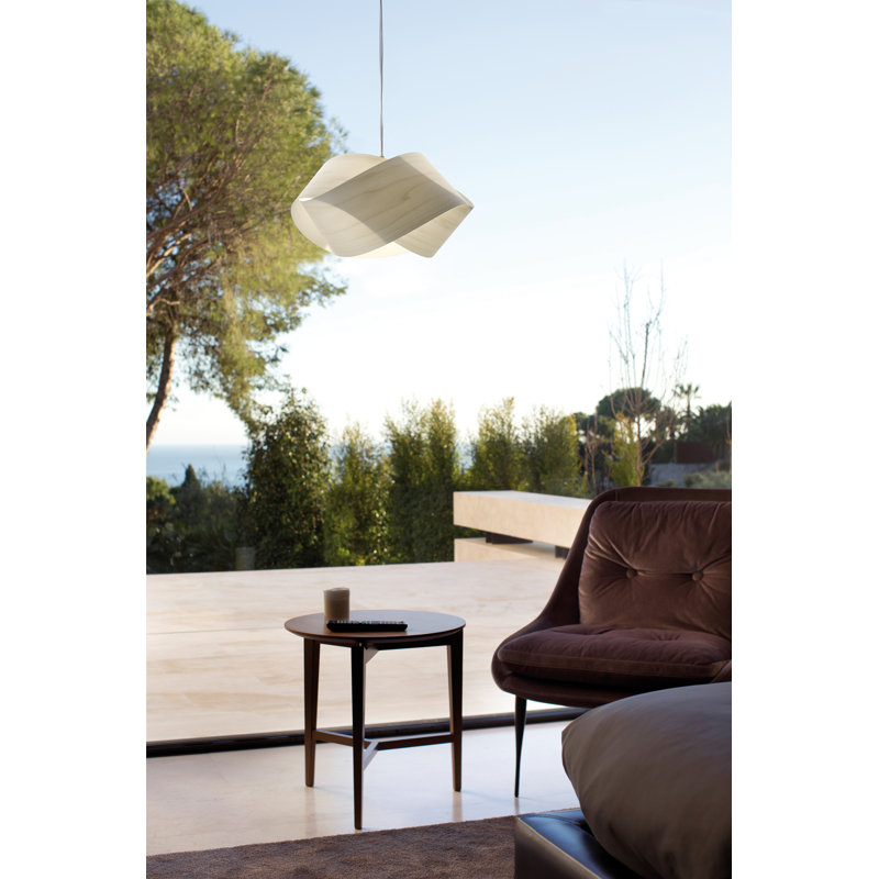 Nut 1 - Light Pendant, GU24, Gray, Brushed Nickel