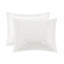 Édredon très grand - 100% coton, magnifique motif capitonné en chenille, surdimensionné et relaxant, comprend 2 taies décoratives, taille en coton avec ornement, confortable