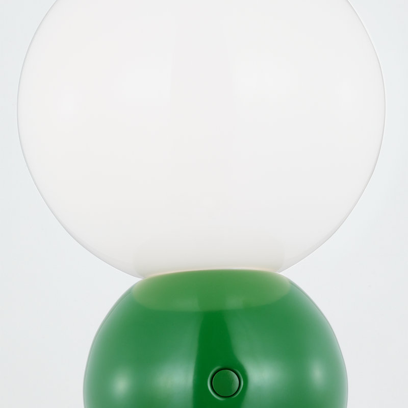 Anthony Metal USB Table Lamp, Green