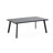 2-Piece Steel PE Rope Outdoor Patio Loveseat and Coffee Table Set, Modern Rope Conversation Set