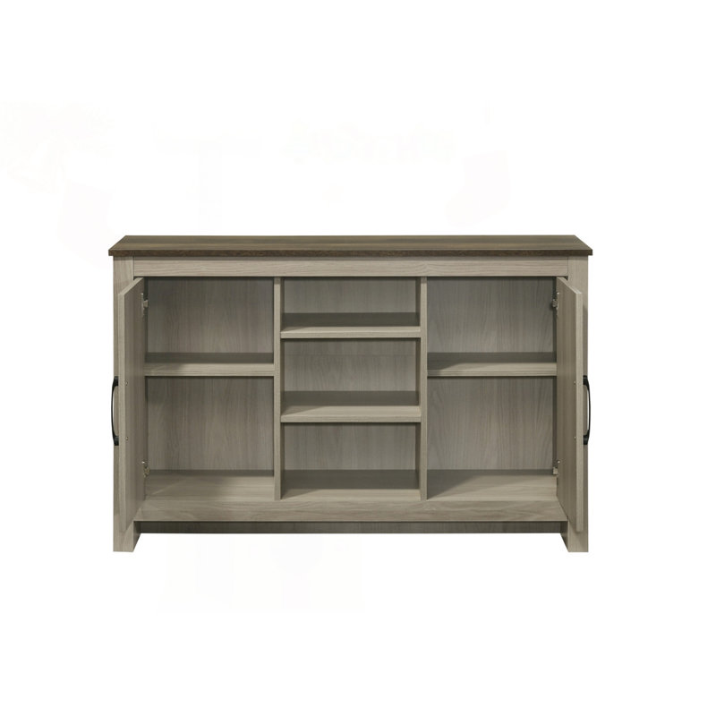 Console Nilda avec armoire et tablettes