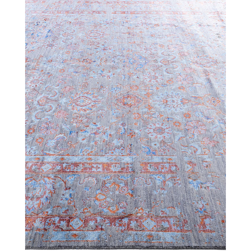 Overdyed One-of-a-Kind 8' 2" X 10' 0" Hand Knotted Area Rug