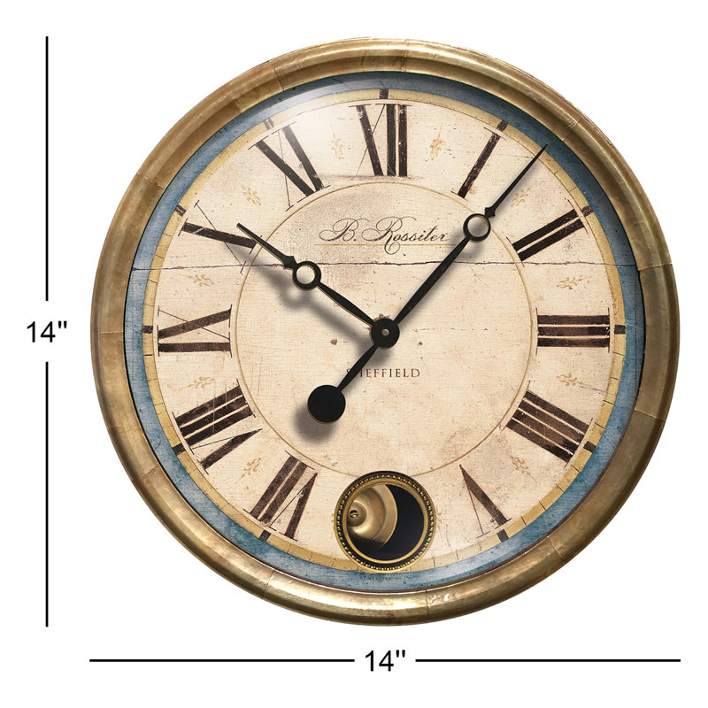 Alfonzo Metal Wall Clock