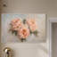 Art floral sur toile rose-107758195-107758221