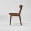 Ensemble de 4 chaises d'appoint 100% chêne massif H 17,7 po-353841314-356786309