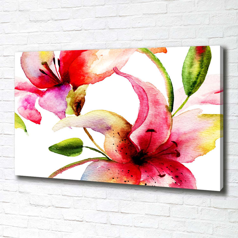 Lily - No Frame Print on Canvas