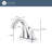 Lotto Two-Handle Centerset Bathroom Faucet with Drain Assembly - Brushed Nickel-58635870