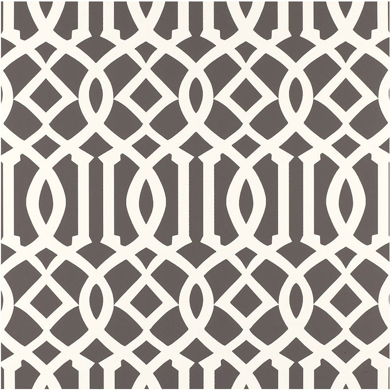 Papier peint Imperial Trellis, Anthracite