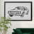 " Classic Car Sketch III "-1505563870-1505563871