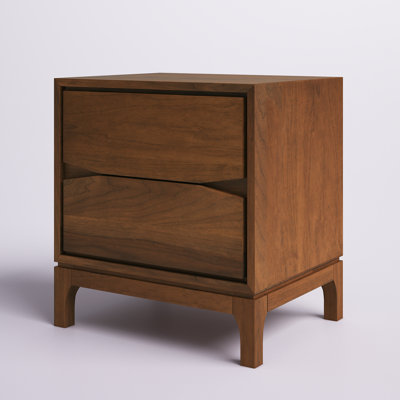 Veach 2 Drawer Nightstand