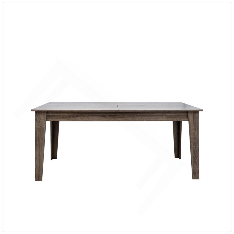 Table de salle à manger, grande table de cuisine extensible de 106,3 po