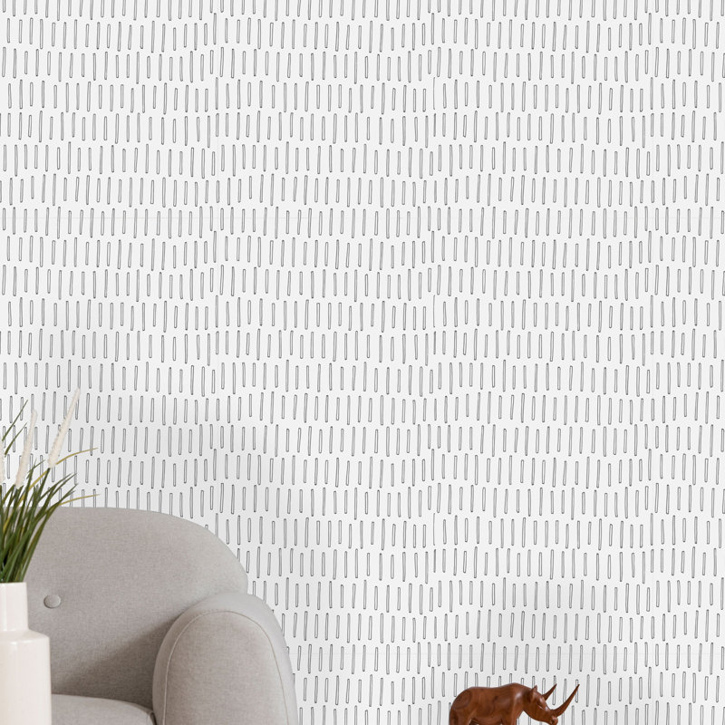 Rouleau de papier peint adhésif Aquasha, L 16,67 po x l 25 po