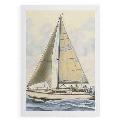 NAUTICAL Series C XXVII - Impression sur toile seulement - NON CADRE
