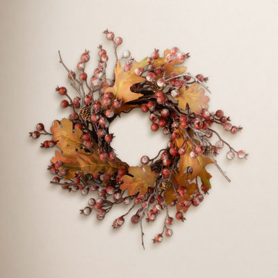 Primrue 15" Berry Thanksgiving Wreath