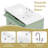 36 Inch Bathroom Vanity With Sink,Green-1700142769