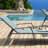 Outdoor Lounger Rust Resistant Aluminum Frame Outdoor Chaise Lounge-101105991