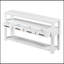Console moderne de 62,2 po avec 4 tiroirs et 2 tablettes, durable et élégante pour l'organisation du salon