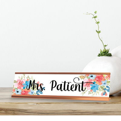 Desk Sign