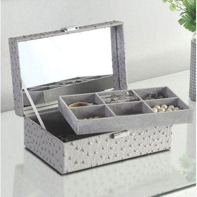 Jewelry Box + Mirror