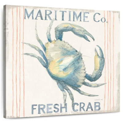 Floursack Nautical Square III Wall Sign