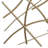 Polaris Rectangle Curved Metal Abstract Wall Art-2043567592
