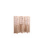 Paravent pliant en bois naturel à 6 panneaux, 210 cm (L) x 165 cm (H),