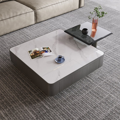 Table carrée moderne et luxueuse