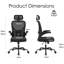 Eleonor Mesh Office Chair with Headrest-643751703