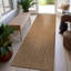 Tapis d'intérieur / extérieur à motif géométrique naturel / jute tissé à plat-1949310145-1949310149