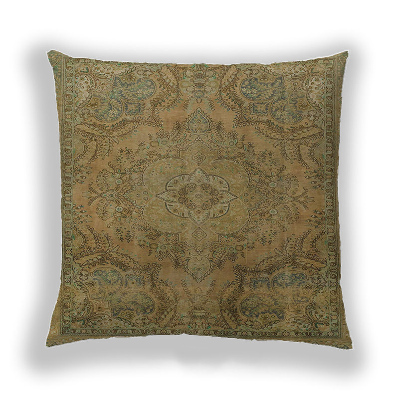 Coussin Abstract 2834, Microsuède