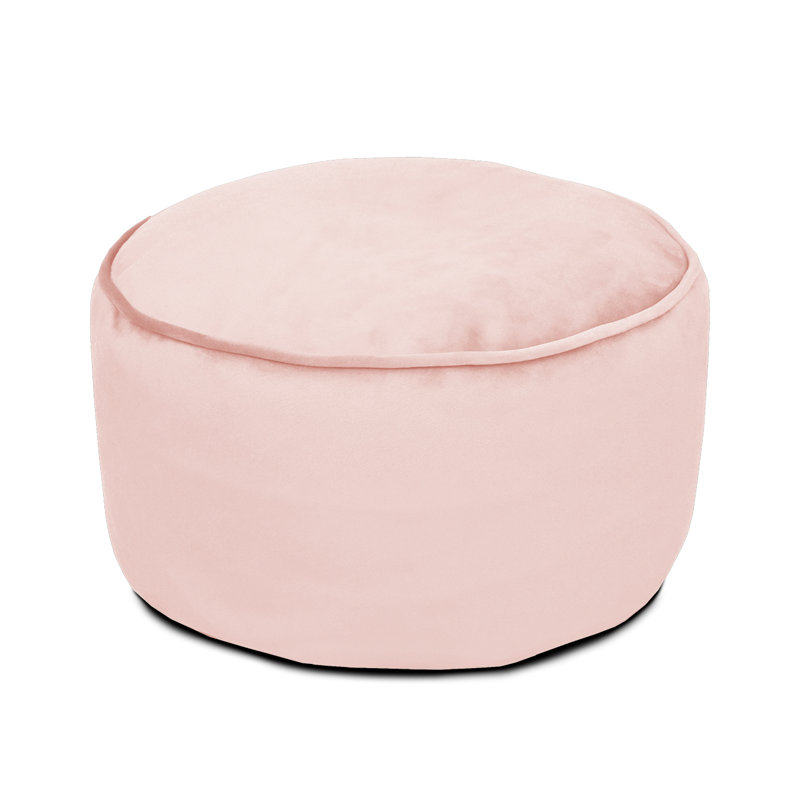 rucomfy Beanbags Luxury Velvet Junior Squashy Squarbie Bean Bag. Kids Lounger for Bedroom or Play Room. Childrens Large Plush Floor Cushion - 125 x 100cm