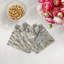 Serviettes de table en satin de coton Arcadia Cheetah
