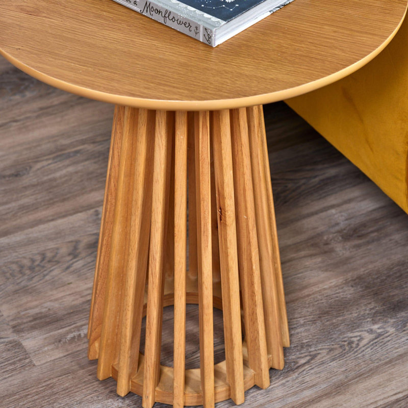 Hopley End Table, Classic Oak