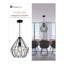 Luminaire suspendu géométrique unique à 1 lumière Sterling-53243130