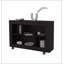 Console en mélamine avec rangement ouvert-1518196374