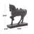 Polystone Horse Brown Decorative Sculpture
