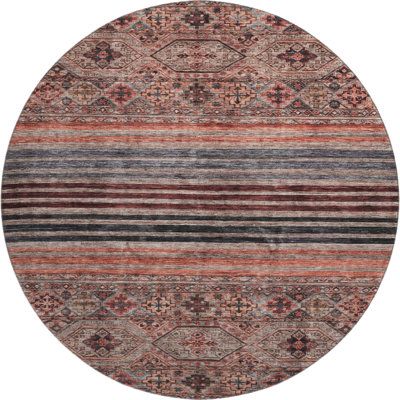 Premium Machine Washable Marasco AMF1641 Stripes Rug