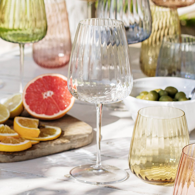 Francesca 24oz. Drinking Glass, Clear