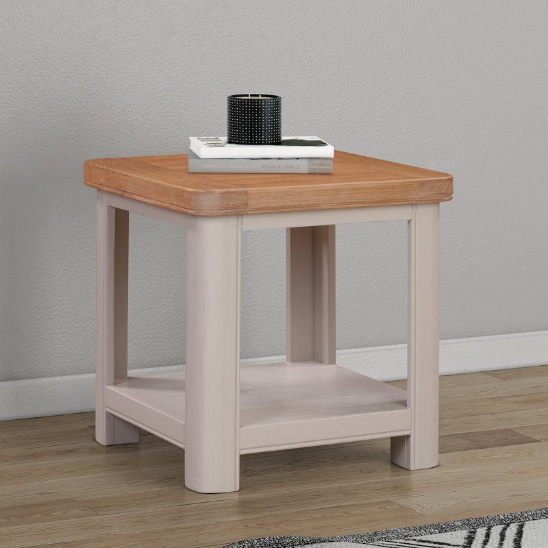 Comfrey End Table, Grey