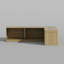 Banc d'angle en bois avec compartiments de rangement pour chaussures et décoration intérieure
