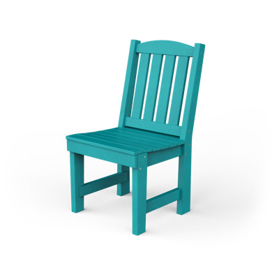 Premium All-Weather Wicker Outdoor Dining Side Chair with Cushion