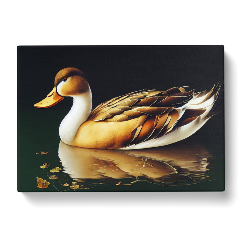 Enticing Duck - Wrapped Canvas
