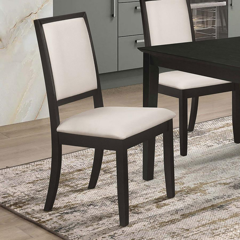 Ensemble de 2 chaises d'appoint rembourrées