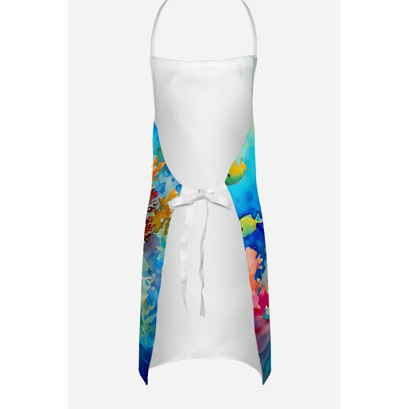 No Pattern Bib Apron