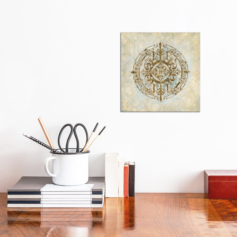 Boho Medallion I by Tava Studios - Wrapped Canvas Print, 30.48 cm H x 30.48 cm W