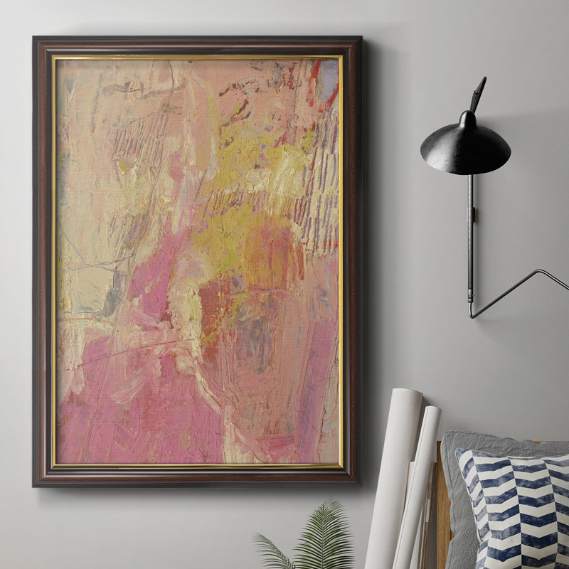 Serry I - Peinture sur toile encadrée, H 36 po x l 24 po x P 2,5 po