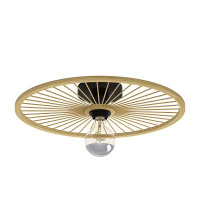 Abgesetzte Deckenleuchte 1-flammig Idina, 45 cm
